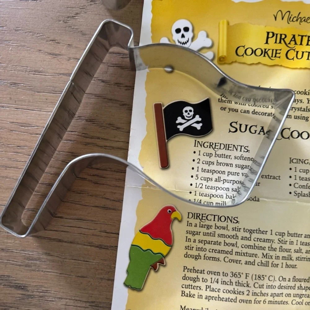 Pirate Cookie Cutters Set